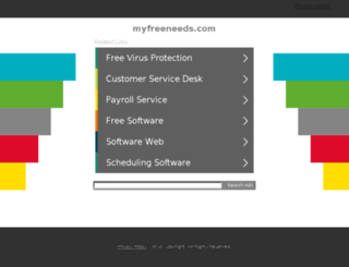 myfreeneeds.com screenshot