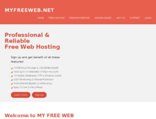 myfreeweb.net screenshot