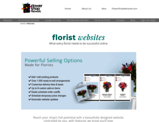 myfsn-ars.flowershopnetwork.com screenshot