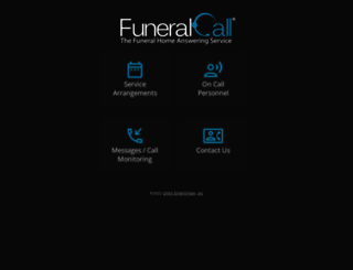 myfuneralcall.com screenshot