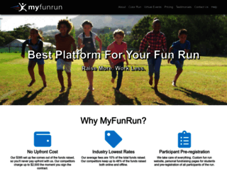 myfunrun.com screenshot