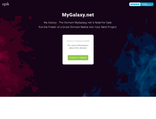 mygalaxy.net screenshot