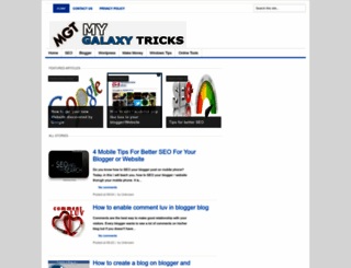 mygalaxytricks.blogspot.com screenshot