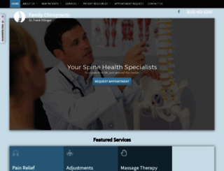 mygallatinchiropractor.com screenshot