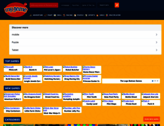mygame.co.uk screenshot