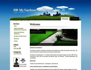 mygardenercalgary.com screenshot