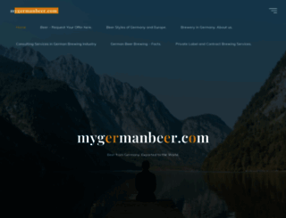 mygermanbeer.com screenshot