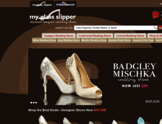 myglassslipper.com screenshot