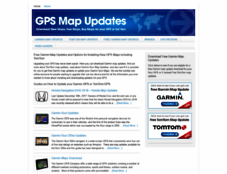 mygpsmapupdates.com screenshot