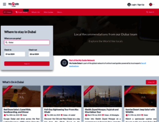myguide-dubai.com screenshot