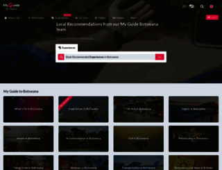 myguidebotswana.com screenshot
