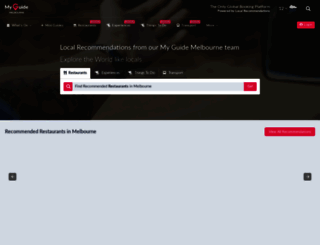 myguidemelbourne.com screenshot