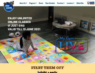 mygym.com.sg screenshot