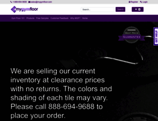 mygymfloor.com screenshot
