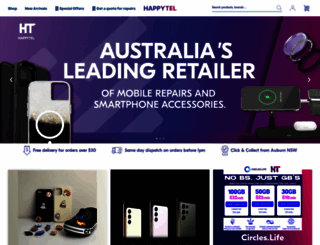 myhappytel.com.au screenshot