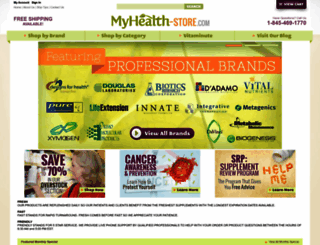 myhealth-store.com screenshot