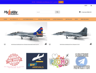 myhobbyhouse.com screenshot