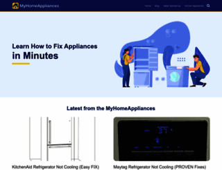 myhomeappliances.com screenshot
