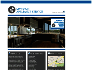 myhomeapplianceservice.com screenshot
