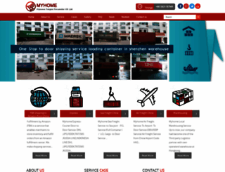myhomecargo.net screenshot
