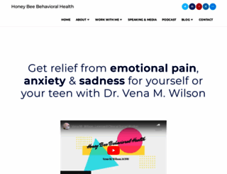 myhoneybeetherapy.com screenshot