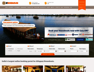 myhouseboats.com screenshot