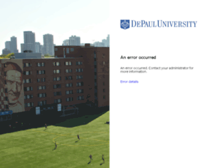 myhousing.depaul.edu screenshot