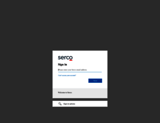 myhronline.serco.com screenshot