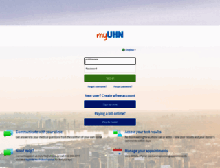 myid.uhn.ca screenshot