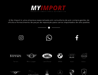 myimport.com.br screenshot