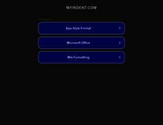 myindent.com screenshot