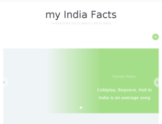 myindiafacts.com screenshot
