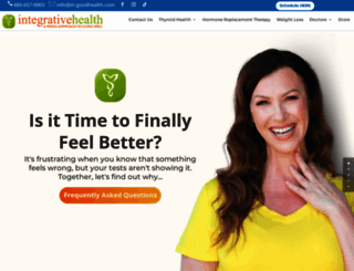 myintegrativehealth.com screenshot