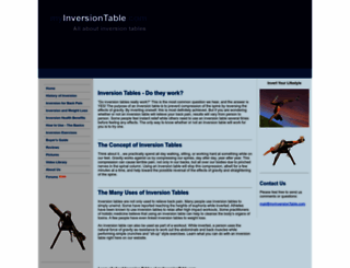 myinversiontable.com screenshot