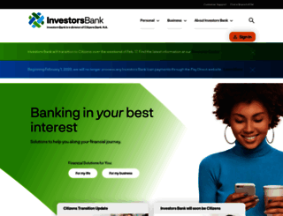 myinvestorsbank.com screenshot