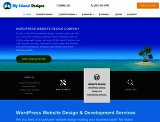 myislanddesigns.com screenshot