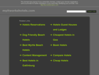 myitworkshotels.com screenshot