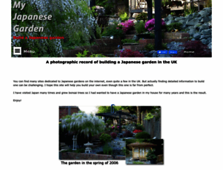 myjapanesegarden.com screenshot