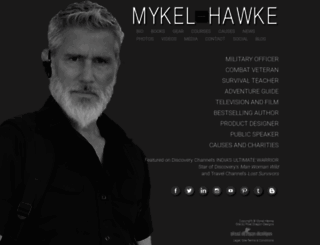 mykelhawke.com screenshot