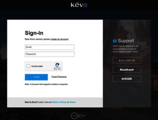 mykevo.com screenshot