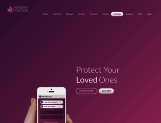 mykidtracker.in screenshot