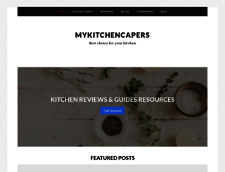 mykitchencapers.com screenshot
