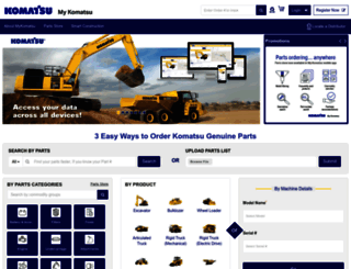 mykomatsu.komatsu screenshot