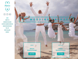 mykonos-wedding-package.com screenshot