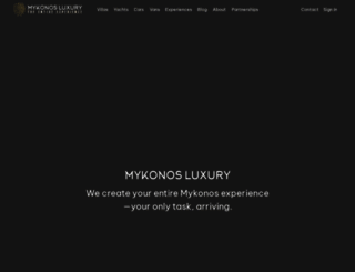 mykonos.luxury screenshot