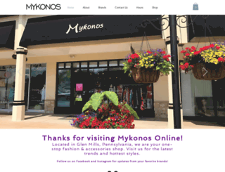 mykonospa.com screenshot