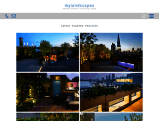 mylandscapes.co.uk screenshot