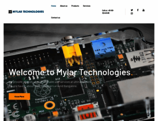 mylartechnologies.com screenshot