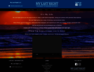 mylastright.com screenshot