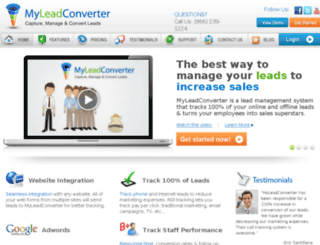 myleadconverter.com screenshot